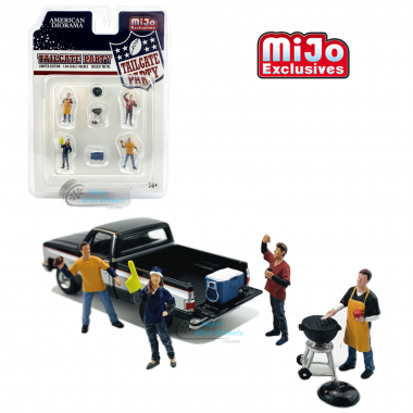 American Diorama 1:64 Mijo Figures Tailgate Party