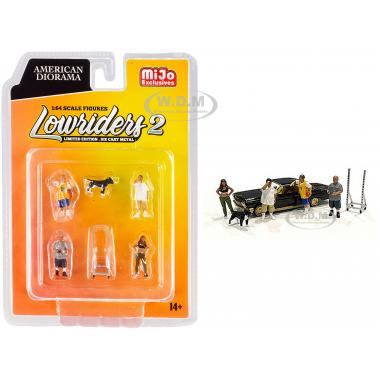 American Diorama 1:64 MiJo Exclusives Figures Lowriders II