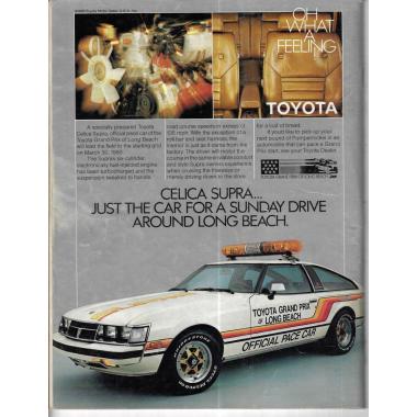 Auto World 1983 Toyota Celica Supra Long Beach Official Pace Car