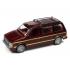 Auto World 1984 Dodge Caravan Van Garnet Red Pearl Metallic 