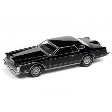 Auto World 1:64 Lincoln Continental Coupe Mark V Black