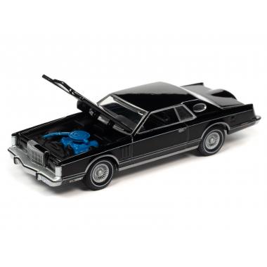 Auto World 1:64 Lincoln Continental Coupe Mark V Black