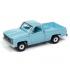 Auto World 1979 Chevrolet C10 Scottsdale Fleetside Pickup Truck Light Blue