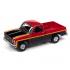 Auto World 1979 Chevrolet C10 Scottsdale Sport Pickup Truck Red and Black 