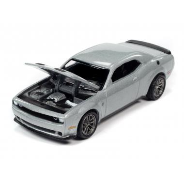 Auto World 2019 Dodge Challenger Hellcat Redeye Triple Nickel Silver Metallic