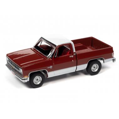 Autoworld 1981 Chevrolet Silverado 10 Fleetside Pickup Red