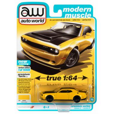 Auto World Dodge Challenger Demon 2018 Yellow