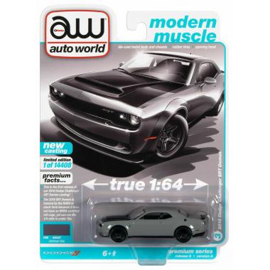 Auto World Dodge Challenger Demon 2018 Grey