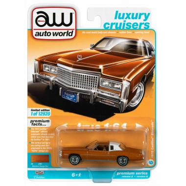 Auto World Cadillac Eldorado 1975 Orange