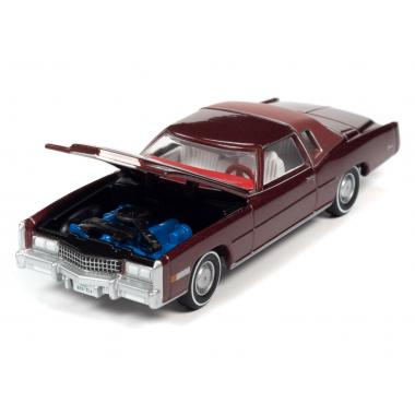 Autoworld 1975 Cadillac Eldorado Maroon