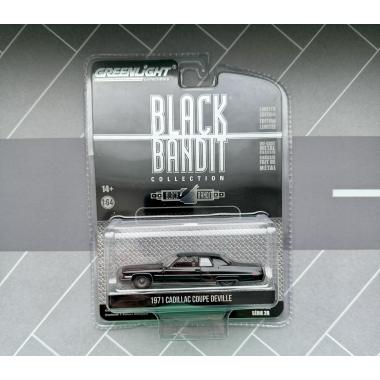 Greenlight 1:64 Cadillac Coupe Deville Lowrider 1971 Black