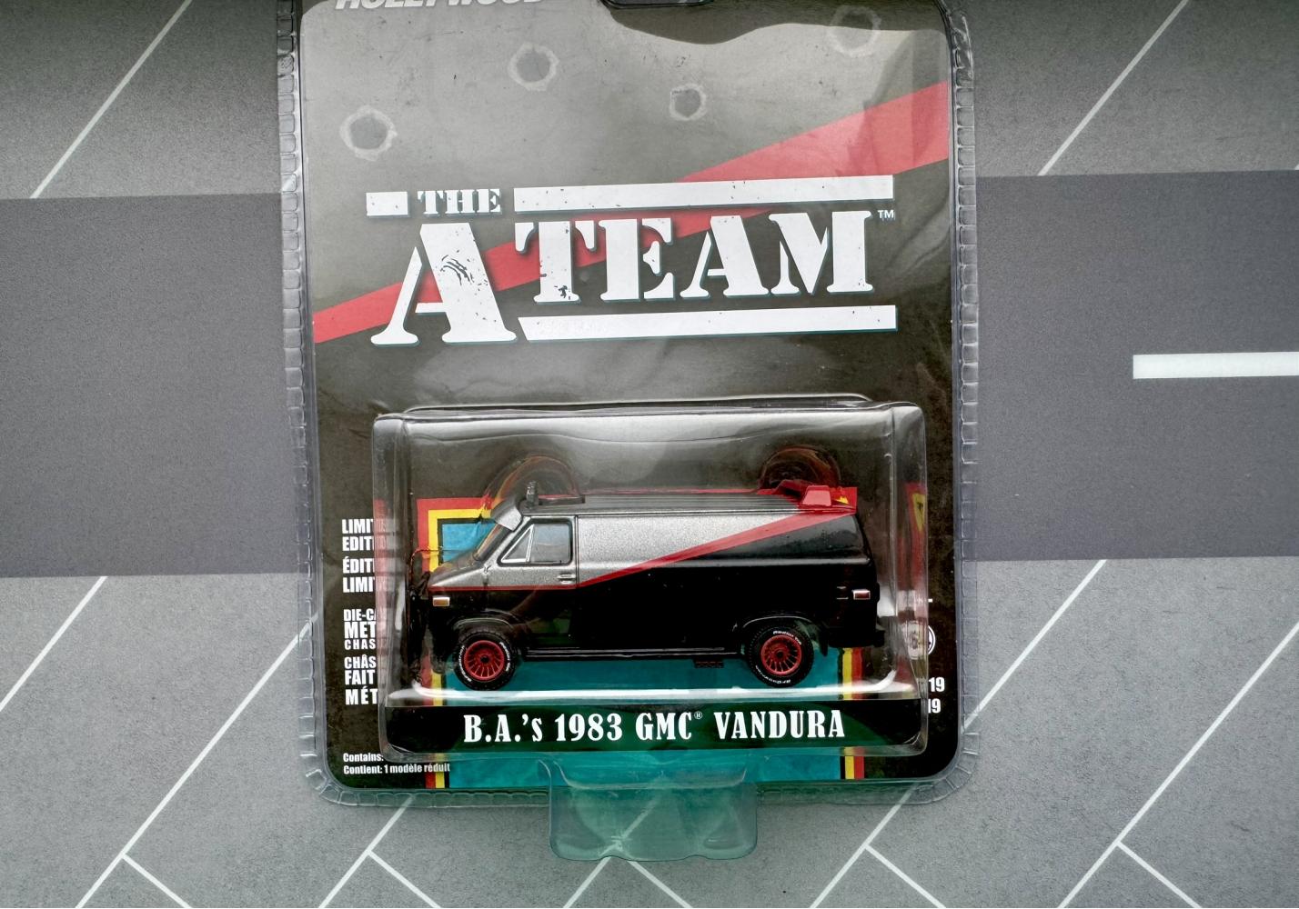 Modèle Réduit Greenlight - GMC Vandura 1983 (A-Team) - Échelle 1/64 - Réf. 44790-B - Neuf Sous Boîte