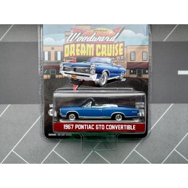 Greenlight 1:64 Pontiac GTO Convertible 1967 Blue Dream Cruise 