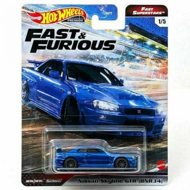 Hot Wheels Nissan Skyline GTR (BNR34)