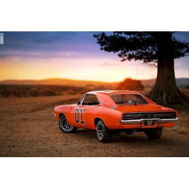 Johnny Lightning 1:64 Muscle Cars 1969 Dodge Charger 