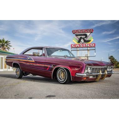Johnny Lightning 1965 Chevy Impala SS Lowrider Perfect Metallic Purple