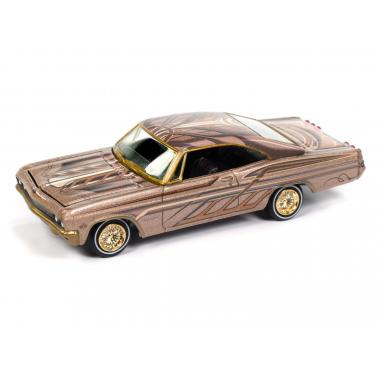 Johnny Lightning 1965 Chevy Impala SS Lowrider Gold