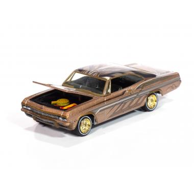 Johnny Lightning 1965 Chevy Impala SS Lowrider Gold