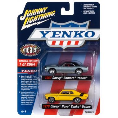 Johnny Ligtning  1970 CHEVY NOVA & 1967 CAMARO YENKO MCACN 2 PACK
