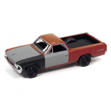 Johnny Lightning 1:64 Street Freaks 1966 Chevrolet El Camino Rust