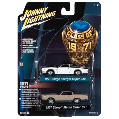 Johnny Lightning 1:64 2021 Release 3 Class of 1971 Version B (2-Pack)