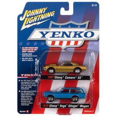 Johnny Lightning 1:64 2021 Release 3 Yenko Version B (2-Pack)  