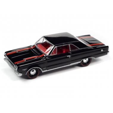 Johnny Lightning 1:64 1967 Plymouth GTX Gloss Black