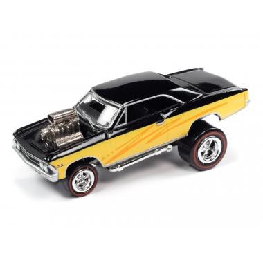 Johnny Lightning 1966 Chevrolet Chevelle Zinger Yellow