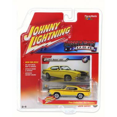 Johnny Lightning 1:64 1971 Buick GSX Yellow