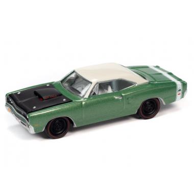 Johnny Ligtning 1969 1/2 Dodge Coronet A12 Super Bee Green Poly