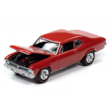 Johnny Lightning 1968 Chevrolet Nova SS COPO Matador Red 