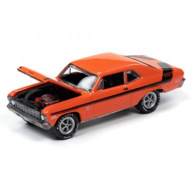 Johnny Lightning 1970 Chevrolet Yenko Deuce Nova COPO Hugger Orange