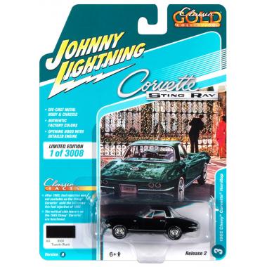 Johnny Lightning Classic Gold 1965 Chevrolet Corvette Hardtop