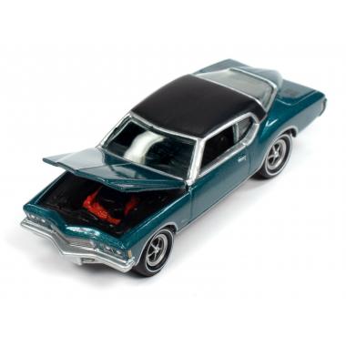Johnny Lightning Classic Gold 1971 Buick Riviera Turquoise