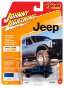 Johnny Lightning Classic Gold Jeep Cherokee XJ Blue