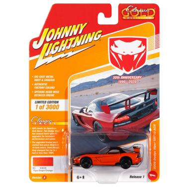 Johnny Lightning Classic Gold 2020 2008 Dodge Viper SRT10 Orange