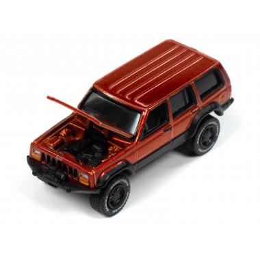 Johnny Lightning Classic Gold Jeep Cherokee XJ