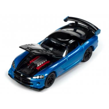 Johnny Lightning Classic Gold 2008 Dodge Viper SRT10 Blue