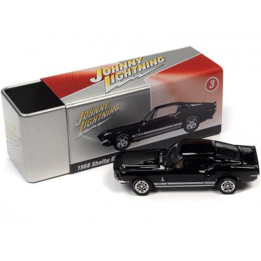 Johnny Lightning 1968 Ford Mustang Shelby GT-350 Raven Black 