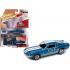 Johnny Lightning 1968 Ford Mustang Shelby GT-350 Acapulco Blue Metallic 