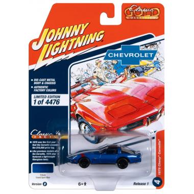 Johnny Lightning 1979 Chevrolet Corvette Dark Blue