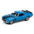 Johnny Lightning 1970 Ford Mustang Boss 302 Grabber Blue