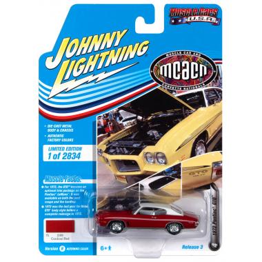 Johnny Lightning 1972 Pontiac GTO Cardinal Red