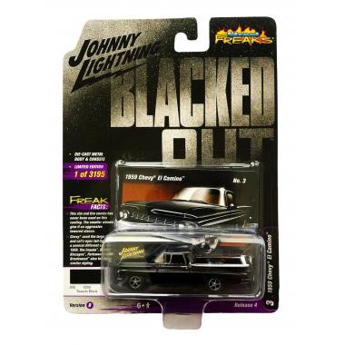 Johnny Lightning Blacked Out Chevy 1959 EL Camino