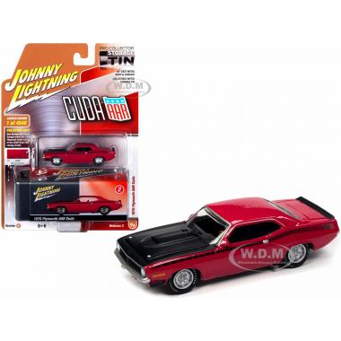 Johnny Lightning Tin Plymouth 1970 AAR Cuda Purple