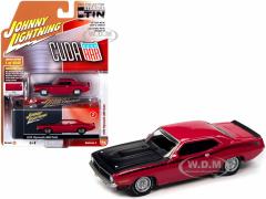 Johnny Lightning Tin Plymouth 1970 AAR Cuda Purple
