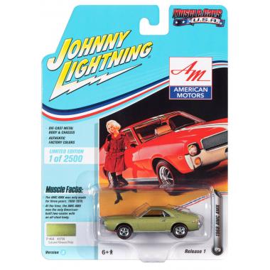 Johnny Lightning 1968 AMC AMX Laurel Green Metallic