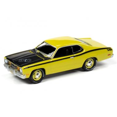 Johnny Lightning 1971 Plymouth Duster 340 GY3 Curious Yellow