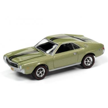 Johnny Lightning 1968 AMC AMX Laurel Green Metallic