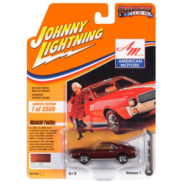 Johnny Lightning 1968 AMC AMX Calcutta Russet Metallic